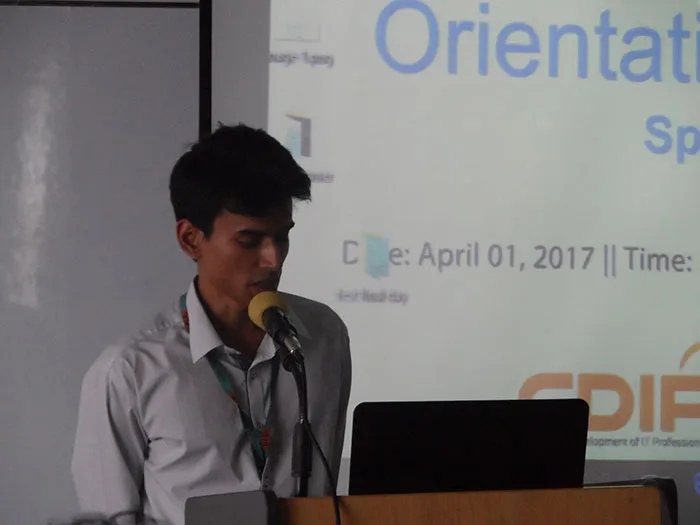 Photo 3 of Orientation & Certificate Awarding Spring 2017