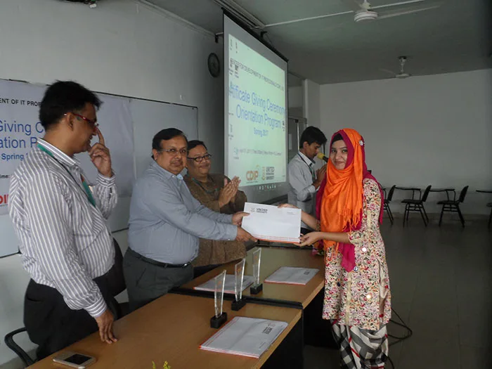 Photo 31 of Orientation & Certificate Awarding Spring 2017