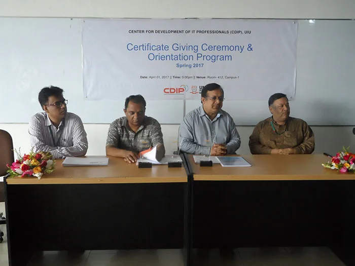 Photo 6 of Orientation & Certificate Awarding Spring 2017